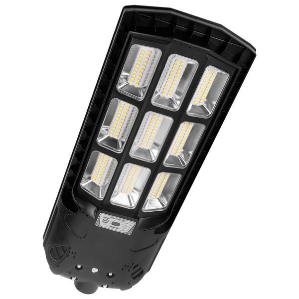 Вуличний LED-світильник на сонячній батареї MasterLED REX 300W, з пультом та датчиком руху, IP65, 3 кольори світла 0354 фото