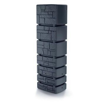 Резервуар для дощової води Prosperplast Tower Stone 350 л, антрацитовий IDTST350-S433 фото