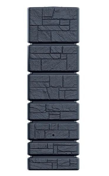 Резервуар для дождевой воды Prosperplast Tower Stone 350 л, антрацитовый IDTST350-S433 фото