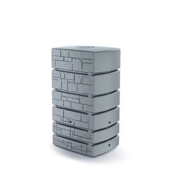 Резервуар для дощової води Prosperplast Tower Stone 500 л, світло-сірий IDTST500-429U  фото