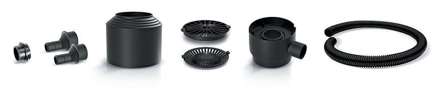 Універсальний комплект збору дощової води Gutter Filter Set IFILWS з фільтром &Oslash;75&ndash;120 мм Prosperplast IFILWS фото
