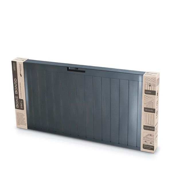 Садовый ящик для хранения Boxe Board 290 л, коричневый, Prosperplast MBBD290-440U фото
