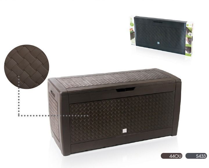 Садовый ящик для хранения Boxe Matuba 310 л, тёмно-серый Prosperplast MBM310-S433 фото