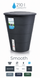 Резервуар для дощової води Prosperplast Smooth 210л, антрацитовий IDSM210-S433 фото 2