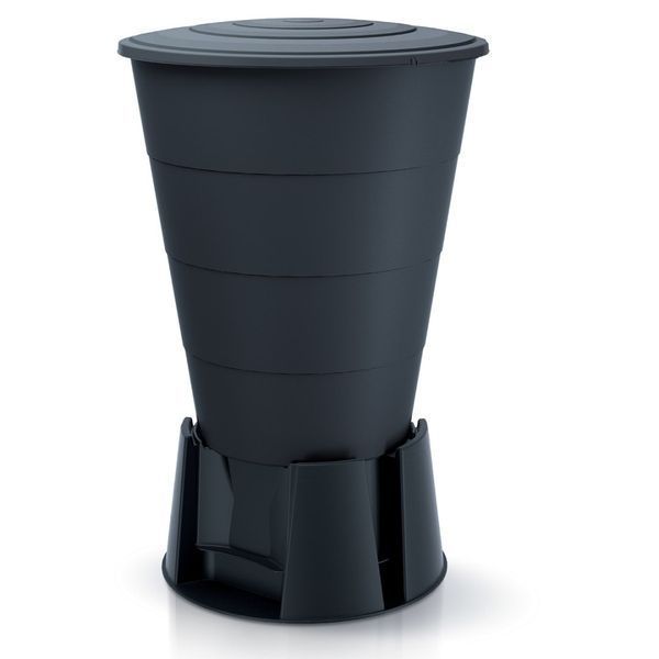 Резервуар для дощової води Prosperplast Smooth 210л, антрацитовий IDSM210-S433 фото