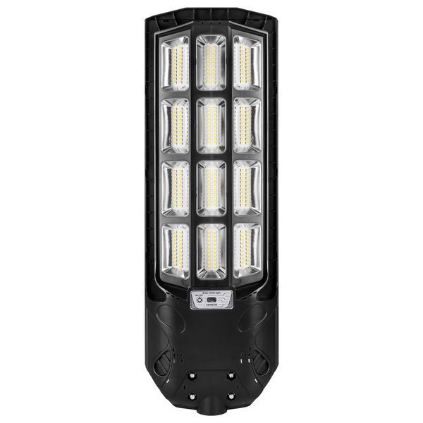 Вуличний LED-світильник на сонячній батареї MasterLED REX 400W, з пультом та датчиком руху, IP65, 3 кольори світла 0355 фото