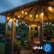 Садова сонячна LED гірлянда Lumiled GLADI 3, 20 лампочок, 7,36м, тепле світло 3000K, IP44 LUMSOL0150 фото 9
