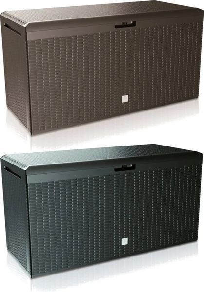 Садовый ящик для хранения Boxe Rato Plus 290 л, тёмно-серый, Prosperplast MBRP290-S433 фото