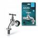 Кран для резервуара для дощової води Кран 3/4&Prime;, срібло RTAP1-SILVER фото 2