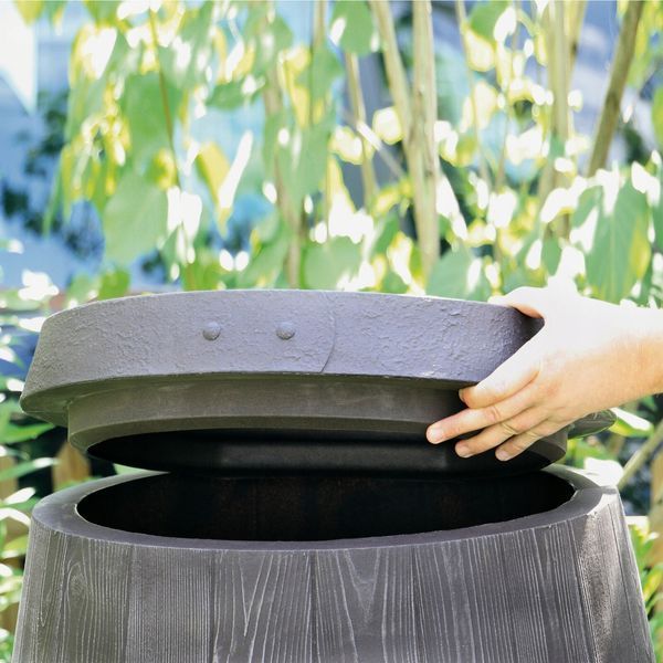 Резервуар для дощової води Prosperplast Barrique 250 л, умбра RBQ250-440U фото