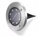 Солнечная лампа LED Terra 8 LED для сада, светильник на солнечной батарее, форма диск, набор 4шт 5146К фото 7