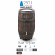 Резервуар для дощової води Prosperplast Barrique 250 л, умбра RBQ250-440U фото 2