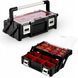 Ящик-органайзер Keter Cantilever Organizer 18" с 18 съемными контейнерами и двухуровневым открыванием 237006 фото 1