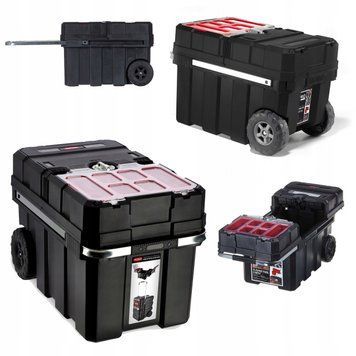 Ящик для инструментов на колесах Keter Master Loader с раздвижной системой открывания 237787 фото