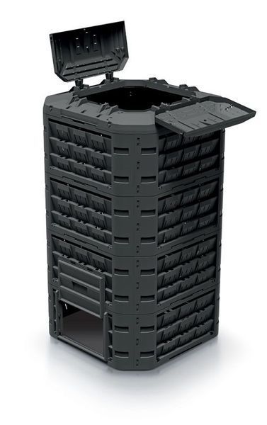 Уцінка! Компостер Prosperplast 1250л COMPOGREEN VARIO (Відсутній один замок, не впливає на функціонал!) IKL1250C-S411.1 фото