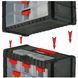 Органайзер-модуль для инструмента и материалов Kistenberg Multicase Cargo 30" 400&times;200&times;260 мм с 9 выдвижными ящиками KMC303 фото 6