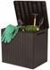 Садовий ящик для зберігання речей Keter City Storage Box 113 L, коричневий  246942 фото 5