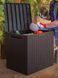 Садовий ящик для зберігання речей Keter City Storage Box 113 L, коричневий  246942 фото 3
