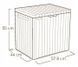 Садовий ящик для зберігання речей Keter City Storage Box 113 L, коричневий  246942 фото 4