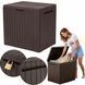 Садовий ящик для зберігання речей Keter City Storage Box 113 L, коричневий  246942 фото 2