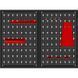 Металева перфорована панель для інструментів Kraft&Dele KD11896, 80&times;60 см KD11896 фото 2