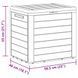 Садовий ящик для зберігання речей Woodebox 140 л, коричневий Prosperplast MBWL140-440U фото 3