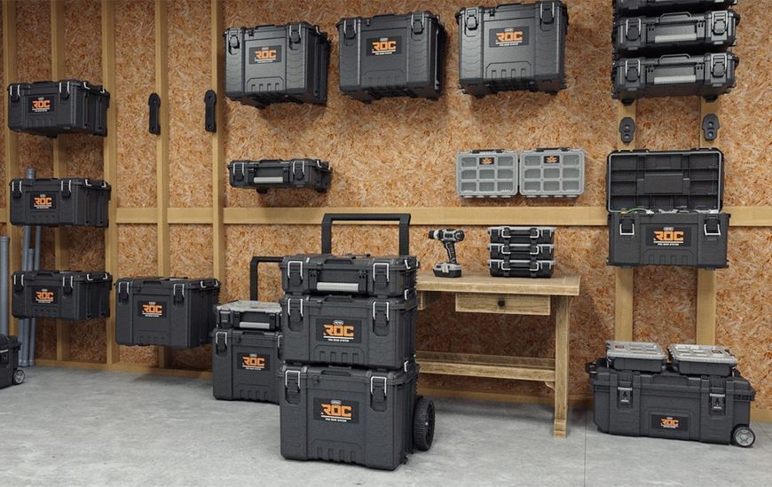Мобильный ящик для инструментов Keter ROC Pro Gear 28" Mobile на колесах, 45,36 л, до 45 кг 257189 фото