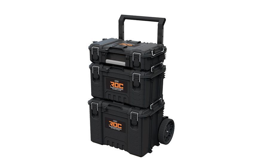 Модульная система ящиков для инструментов Keter ROC Pro Gear 2.0, 3 модуля, IP65 256982 фото