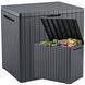 Садовий ящик для зберігання речей Keter City Storage Box 113 L, темно-сірий 246941 фото 6