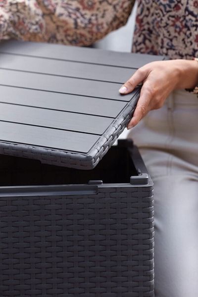 Садовый ящик Keter Vigo Storage Box 40 л, графитовый 254958-7021 фото