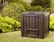 Компостер садовий Curver Eco Composter 340 л з основою, вентиляцією та кришкою, коричневий 231600 фото 8