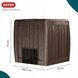 Компостер садовий Curver Eco Composter 340 л з основою, вентиляцією та кришкою, коричневий 231600 фото 2