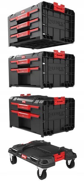 Модульна мобільна система зберігання Qbrick System PRO Drawer Workshop Set 1 2.0 Z258117PG013 фото