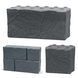 Резервуар для дощової води Prosperplast Stone Block 270 л, світло-сірий RSB270-429U фото 3