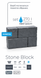 Резервуар для дощової води Prosperplast Stone Block 270 л, світло-сірий RSB270-429U фото 2
