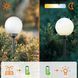 Светильник садовый на солнечной батарее, LED шар 10 см, SmartLED, 6шт 7206 фото 4