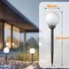 Светильник садовый на солнечной батарее, LED шар 10 см, SmartLED, 6шт 7206 фото 6