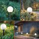 Светильник садовый на солнечной батарее, LED шар 10 см, SmartLED, 6шт 7206 фото 5