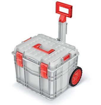 Посилена мобільна скриня-візок для інструментів Kistenberg C Block Pro Trolley 40" на колесах 450x380x380 мм + ручка KXC454040-4C фото