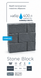 Резервуар для дощової води Prosperplast Stone Block 400 л, світло-сірий RSB400-429U фото 2
