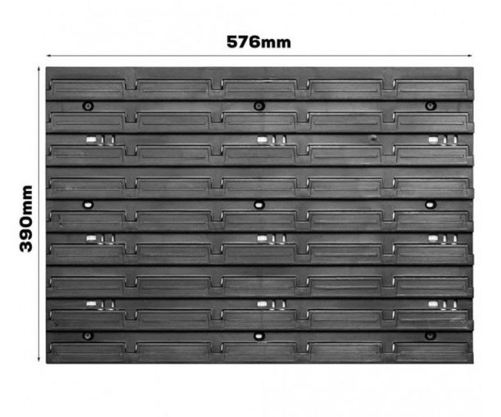 Панель підвісна для інструментів 576х390мм Kistenberg KBB6040 KBB6040 фото