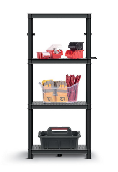 Стелаж на 4 полиці Kistenberg STACKARO SOLID KSS60L4 &mdash; 131,5&times;60&times;30 см, навантаження до 185 кг KSS60L4 фото