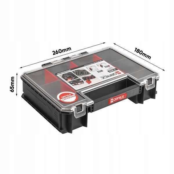 Органайзер QBRICK SYSTEM TWO Organizer Multi, для дрібних інструментів, кріплень та аксесуарів ORGQMULTICZAPG011 фото