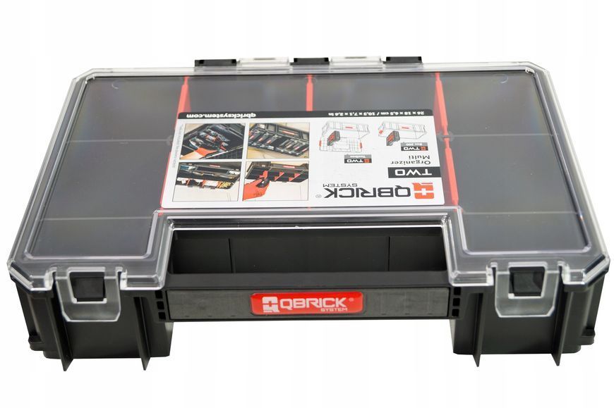 Органайзер QBRICK SYSTEM TWO Organizer Multi, для дрібних інструментів, кріплень та аксесуарів ORGQMULTICZAPG011 фото