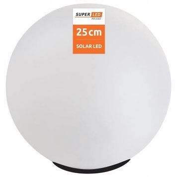 Світильник садовий на сонячній батареї SuperLED Ballo, 25см 5214 фото