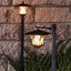 Уцінка! Високий декоративний сонячний ретро-ліхтар Lumiled серії Ribes &mdash; садовий LED-світильник 150 см з фотодатчиком (відсутній 1 елемент, не впливає на функціонал) LUMSOL1035 фото 8