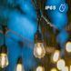 Сонячна садова LED-гірлянда Lumiled SOLLIS 2, 10,4 м, 15 ламп, пульт ДК, USB-C + адаптер 230В, тепле світло 2700K, IP65 LUMSOLZES01 фото 9