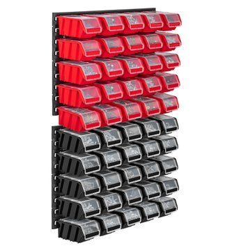 Панель для інструментів Kistenberg 58х78см на 50 контейнерів з кришками MIX576 фото