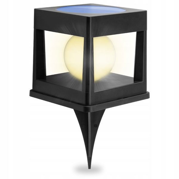 Сонячний садовий LED світильник Lumiled KWADRUS 3000K, для стовпів огорожі, паркану та тераси, IP44 LUMSOL1175 фото
