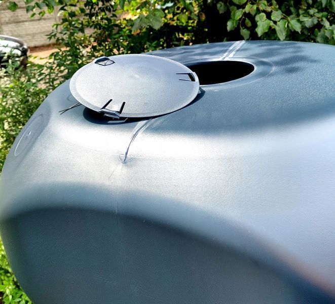Резервуар для дощової води Prosperplast Gubo 700 л, антрацитовий IDGU700-S433 фото